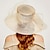 baratos Chapéus e Fascinators-fascinadores kentucky chapéu derby chapéu de balde de organza chapéu flexível chapéu de sol feriado coquetel elegante vintage com boné de strass chapéu