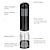 abordables Electrodomésticos de cocina-Molinillos eléctricos de sal y pimienta de acero inoxidable, molinillo automático de gravedad para hierbas y especias, molinillo de pimienta automático, molinillo de sal eléctrico alimentado por