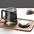economico Apparecchio di caffè-tazza da tè in vetro con coperchio tazza filtro semplice tazza di separazione del tè di grande capacità