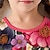 cheap Dresses-Girls&#039; 3D Floral Ruffle Dress Pink Sleeveless 3D Print Summer Daily Holiday Casual Beautiful Kids 3-12 Years Casual Dress Tank Dress Above Knee Polyester Regular Fit
