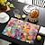 levne Placemats &amp; Coasters &amp; Trivets-1ks květinové prostírání podložka na stůl 12x18 palcové podložky na stůl pro stolování večírkové kuchyně