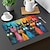 billige Placemats &amp; Coasters &amp; Trivets-1 stk dyremønster dekkematte bordmatte 12x18 tommers bordmatte for festkjøkken spisedekorasjon