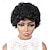Недорогие Натуральные парики без шапочки-основы-Короткий парик пикси, перуанские вьющиеся волнистые парики из натуральных волос для чернокожих женщин, 150% парик машинного производства для женщин