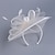 levne Fascinátory-fascinátory kentucky derby klobouk tylová síťka podšálek klobouk cylindr svatební čajový dýchánek elegantní svatba s péřovou mašličkou pokrývka hlavy