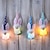 billige Baby &amp; Kids&#039; Night Lights-påske ansiktsløs dukke dverg med lys anheng påske dekorasjon rudolph anheng