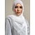 levne Arabské a muslimské šaty-Dámské Přehozy přes ramena Hidžábové šátky Dubaj islámský arabština arabský muslimský Plesová maškaráda Ramadán Dospělí Vlasové ozdoby Karneval