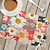 cheap Placemats &amp; Coasters &amp; Trivets-1PC Rural American Floral Placemat Table Mat 12x18 Inch Table Mats for Party Kitchen Dining Decoration