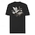 Χαμηλού Κόστους Ανδρικά 3D T-shirts-oldvanguard x sui | περιστέρι σκελετός πανκ γοτθικό μπλουζάκι από 100% βαμβάκι