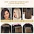 cheap Bangs-4PCS Hair Toppers for Women Clip in Hair Topper Synthetic Hair Extension Invisible Thick Hairpieces for Women with Thinning Hair Adding Hair Volume Daily Use