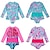 cheap Swimwear-Children s Swimsuit Long Sleeved Mermaid Baby Swimsuit Toddler And Toddler Sun Protection Girl s One Piece Swimsuit