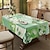 baratos Toalhas de Mesa-Toalha de mesa retangular com estampa floral americana rural, toalha de mesa retangular à prova d&#039;água para cozinha e jantar