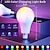 cheap LED Globe Bulbs-RGB LED Light Bulb  E27  Color Changing Light Bulb with Remote Control   5W/10W 16 Color Choices Multicolor Dimmable Flood Light Bulb for Party Bedroom Home