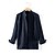 halpa ylelliset pellavapaidat-100% pellava Miesten pellava paita Paita Button Up paita Rantapaita Keltainen Laivaston sininen Apila Pitkähihainen Tavallinen Stand-kaula-aukko 봄 &amp; Syksy ulko- Päivittäin Vaatetus