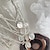 baratos Colares-Colar S925 Sterling Silver Mulheres Elegante Vintage Clássico Redonda Colar Para Casamento Festa Convidado do casamento