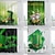 cheap Shower Curtains-St. Patrick&#039;s Day 4 Pcs Shower Curtain Set Bathroom Sets Modern Home Bathroom Decor with Bath Mat U Shape and Toilet Lid Cover Mat and 12 Hooks