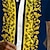 Недорогие Комплекты мужских рубашек-Цветы Отпуск Гавайский Муж. Комплект рубашки на открытом воздухе Гавайский Праздники Лето Все сезоны Отложной С короткими рукавами Желтый Зеленый S M L Рубашка