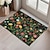 levne Doormaty-květiny rohožka podlahové rohože omyvatelné koberečky kuchyňská rohož protiskluzový koberec odolný proti oleji vnitřní venkovní rohož ložnice dekorace rohožka koupelna vstupní koberec