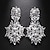 voordelige Oorbellen-Dames Druppel oorbellen meetkundig Kostbaar Uitspraak Gesimuleerde diamant oorbellen Sieraden Zilver / Gouden Voor Bruiloft Feest 1 paar