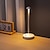 preiswerte Tischlampe-Wiederaufladbare Pilz-Tischlampe, tragbare kabellose Touch-Schreibtischlampe, LED-Nachtlicht mit dimmbarer Helligkeit für Wohnzimmer, Heimbüro, Restaurant