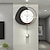 cheap Wall Accents-Modern Wall Clock Creative Fashion Decorative Wall Clock Multi Layer Dial Silent Non Ticking Pendulum Clock Nordic Style Art Home Decor for Living Room Bedroom Office Kitchen 40 48 55 cm