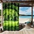 cheap Outdoor Shades-Waterproof Outdoor Curtain Privacy, Outdoor Shades, Sliding Patio Curtain Drapes, Pergola Curtains Grommet Forest For Gazebo, Balcony, Porch, Party