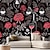 voordelige Bloemen- en planten behang-cool wallpapers wijn vintage behang muurschildering rolbekleding sticker verwijderbaar pvc/vinyl materiaal zelfklevend/klevend vereist muurdecor voor woonkamer keuken badkamer