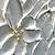 levne Květinové či botanické obrazy-ruční olejomalba plátno nástěnné umění dekorace abstraktní 3d paletový nůž abstraktní textura květiny pro domácí výzdobu válcované bezrámové nenatažené malby