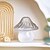 halpa Patsaat-värillinen sienilasimaljakko - läpinäkyvä hydroponinen kukkamaljakko kodin sisustukseen, käsintehty sateenkaari spraymaalauksella, sopii olohuoneen, ruokapöydän ja työpöydän sisustukseen