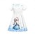 cheap Dresses-Girls&#039; 3D Princess Dress Short Sleeve 3D Print Summer Daily Holiday Casual Beautiful Kids 3-12 Years Casual Dress Skater Dress Above Knee Polyester Regular Fit