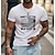 abordables T-shirt graphique pour hommes-T-shirt 100% coton pour hommes T-shirt graphique Top Fashion Chemise classique à manches courtes T-shirt confortable Vacances de rue Vêtements de créateurs de mode d&#039;été