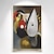 olcso Híres festmények-kézzel festett másolat híres joan miro festmények vászon modern alkotás absztrakt vászon fali művészeti képek nappali dekorációhoz (táncos szív szerelem) keret nélküli