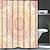 Недорогие Душевая занавеска-Занавеска для душа дурман с крючками, декор для ванной комнаты, комплект занавесок для душа из водонепроницаемой ткани с 12 пластиковыми крючками в упаковке