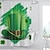 cheap Shower Curtains-St. Patrick&#039;s Day 4 Pcs Shower Curtain Set Bathroom Sets Modern Home Bathroom Decor with Bath Mat U Shape and Toilet Lid Cover Mat and 12 Hooks