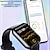 رخيصةأون الأساور الذكية-696 F96 ساعة ذكية 1.9 بوصة سوار الذكية بلوتوث مراقبة درجة الحرارة عداد الخطى تذكرة بالاتصال متوافق مع Android iOS نسائي رجالي مكالمات بدون يد تذكرة بالرسالة IP 67 علبة ساعة 44 ملم