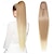 preiswerte Pferdeschwanz-Lange, gerade Pferdeschwanzverlängerung mit Kordelzug, mehrschichtiges, leicht weiches, verwirrungsbeständiges Silk-Touch-Clip-in-Haarverlängerungs-Pferdeschwanz-Haarteil aus Natursynthetik für Frauen