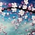 お買い得  花/植物画-手作り油絵キャンバス壁アート装飾現代の花桃の花風景家の装飾のためのロールフレームレス未伸張絵画