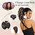 cheap Ponytails-Ponytail Extension Short Claw Ponytail Extension Wavy Curly Jaw Clip in Pony tails Hair Extension Natural Synthetic Hairpiece for Women