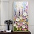 tanie Obrazy z kwiatami/roślinami-duży 3d kolorowy kwiatowy ręcznie malowany obraz olejny wiosenny bukiet płótno teksturowane dekoracje ścienne minimalistyczny wystrój łóżka sypialni pamiątka ślubna prezent bez ramki