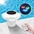 cheap Outdoor Wall Lights-Pool Chlorine Floater Chlorine Tablet Floater with Colorful Solar Lights Floating Chlorine Dispenser Fits Chlorine Tabs for Pool Hot Tub Spa