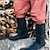 זול תחפושות מהעולם הישן-רטרו וינטג&#039; נעלי רנסנס מימי הביניים פיראט אביר ritter לגברים יוניסקס אירוע ליל כל הקדושים/מסיבות נעלי מסכה מגפיים מהודרים מימי הביניים
