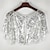 cheap Historical &amp; Vintage Costumes-Retro Vintage Roaring 20s 1920s Party Costume Shawls The Great Gatsby Charleston Women&#039;s Sequins Christmas Event / Party Shawl