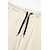 preiswerte Leinenhose-Herren Leinenhose Sommerhosen Tasche Kordelzug Glatt Casual Täglich Yoga Baumwollmischung Basic Klassisch Schwarz Weiß