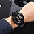 お買い得  デジタル腕時計-SKMEI 男性 デジタルウォッチ 屋外 スポーツ ファッション 腕時計 光る ストップウォッチ 目覚まし時計 カレンダー シリカゲル 腕時計
