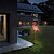זול פיסול ואורות נוף-שמש חיצוני פלמינגו אור ip65 עמיד למים לגינה דשא חצר בריכה חצר אחורית נוף led קישוט 1x