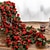 economico Fiore finti-Decorazione domestica della decorazione di nozze della vite di seta della rosa di simulazione 2pcs