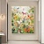 billiga Djurmålningar-handgjord oljemålning canvas väggkonst dekoration modern djur abstrakt fjäril för heminredning rullad ramlös osträckt målning