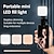 Χαμηλού Κόστους Βάση τηλεφώνου-Τρίποδο τηλεφώνου Φωτιστικό LED Ρυθμιζόμενο Κλιπ σφιγκτήρα Θήκη τηλεφώνου για Γραφείο Selfies / Vlogging / Ζωντανή ροή Συμβατό με Όλα τα κινητά τηλέφωνα Αξεσουάρ Κινητού Τηλεφώνου