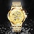 cheap Mechanical Watches-New Olevs Brand Watches Luminous Waterproof Mechanical Watches Fashion Skeleton Men&#039;S Sports Watches