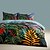 billiga exklusiv design-tropiska växter mönster påslakanset set mjukt 3-delat lyxigt sängkläder i bomull heminredning present tvilling hel king queen size påslakan