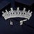 abordables Accessoires de coiffure-Couronne de reine de luxe, banquet de mariage, couronne de cheveux, diamant d&#039;eau, accessoires pour cheveux, bandeau de mariée